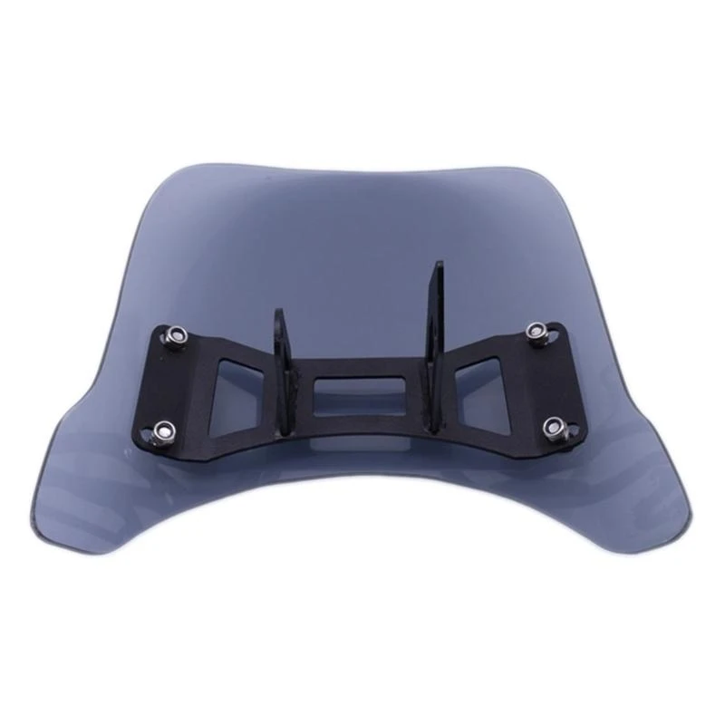 Motorcycle Windshield Extension Adjustable Spoiler Clamp-On Windscreen Deflector for CB650R 2018-2020