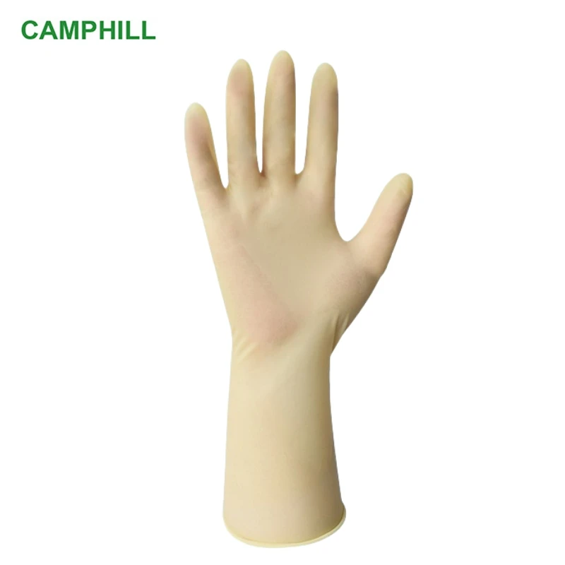 Recommend 12 inch fingertip pitted surface latex gloves Dust-free room, Clean Room disposable purification waterproof gloves