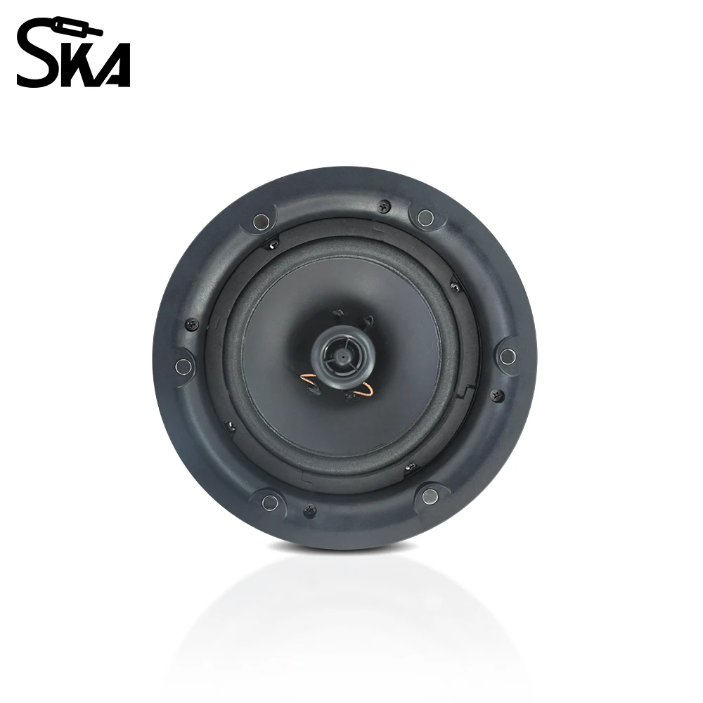 6.5 Inch 30W Ceiling Speaker 2-way Flush Mount In Wall Ceiling Music Loudspeaker Home Theater Sound System for Country House Gym