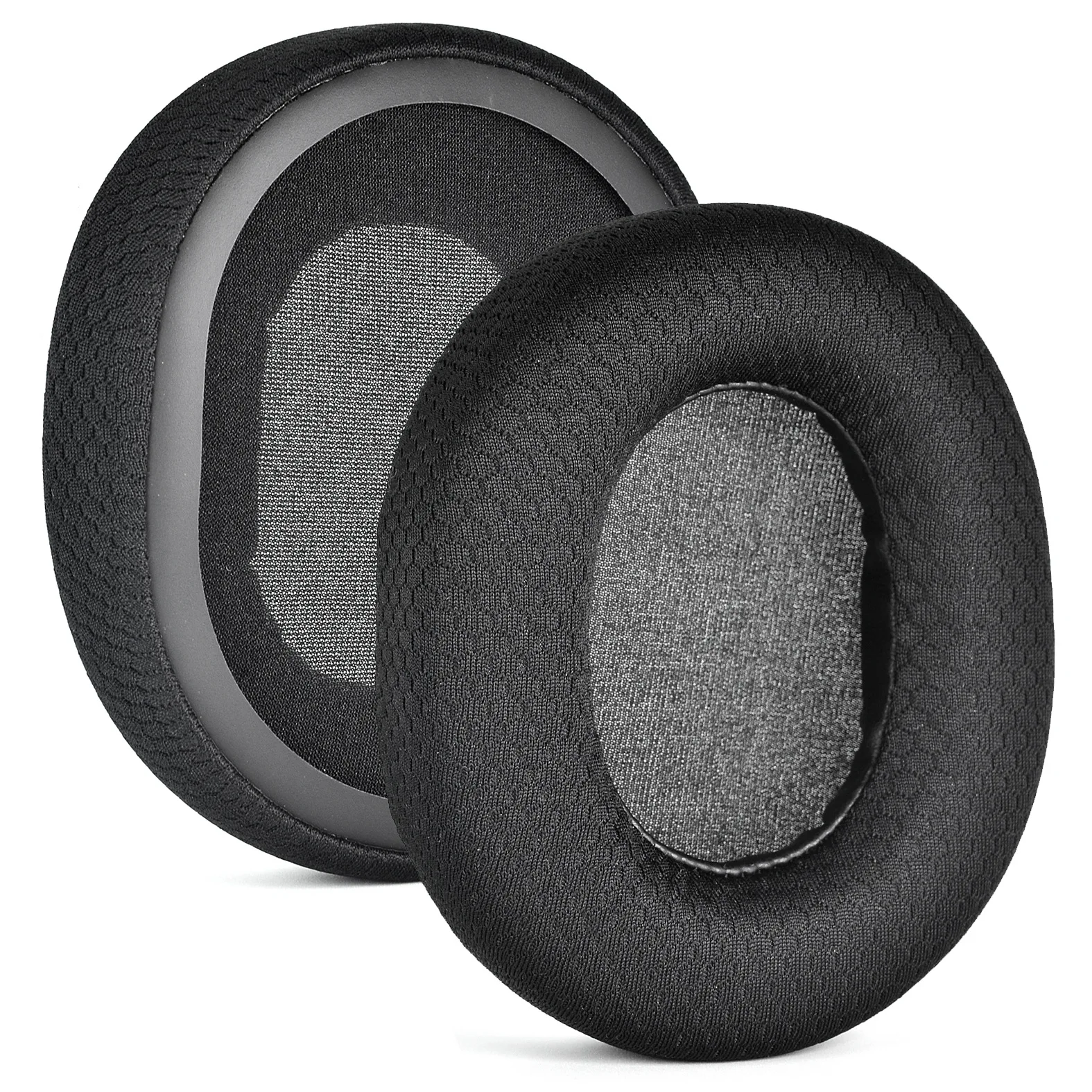 Almohadillas de repuesto de tela de malla para auriculares Razer Kraken Kitty V2 Pro, Barracuda, Barracuda X, almohadillas para los oídos