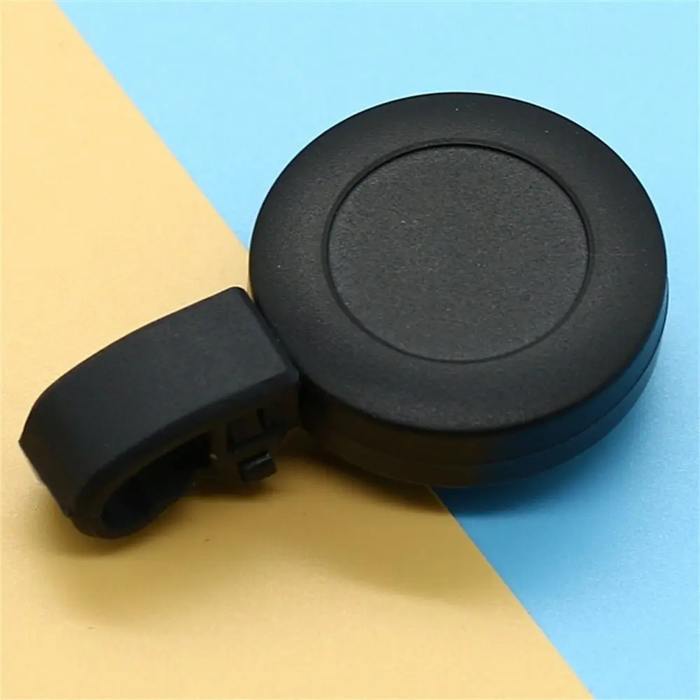 Frosted ID Card Holder Anti-Lost Keyring Clips Retractable Badge Reel Plastic Chest Card Easy To Pull Buckle Doctor Hospital