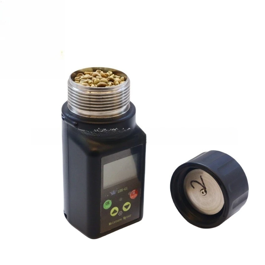 

Cup grain moisture meter Hygrometer can store data Coffee bean detection