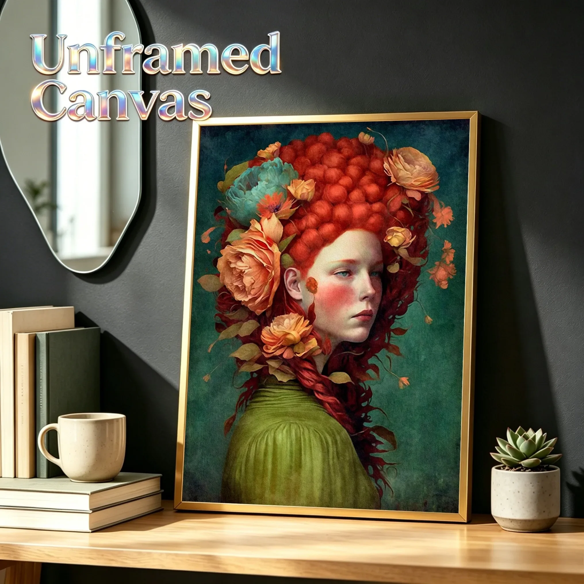Affiche sur toile sans cadre, motif femmes du monde, pour décoration murale, salon, chambre à coucher, cadeaux