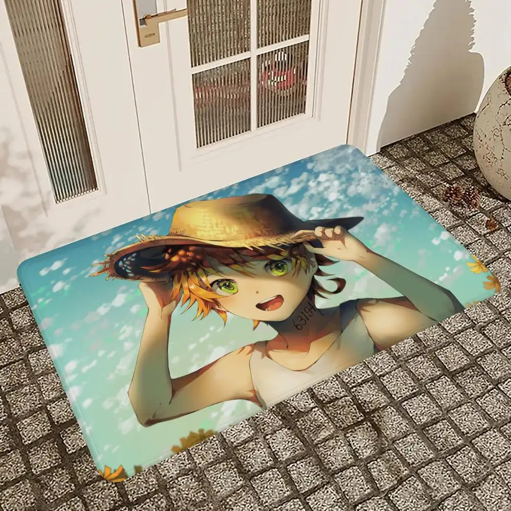 Promised Neverland Floor Mat Entrance Door Mat Nordic Style Home Doormat Bathroom-Toilet Mats Bedroom Hotel Decor Mat