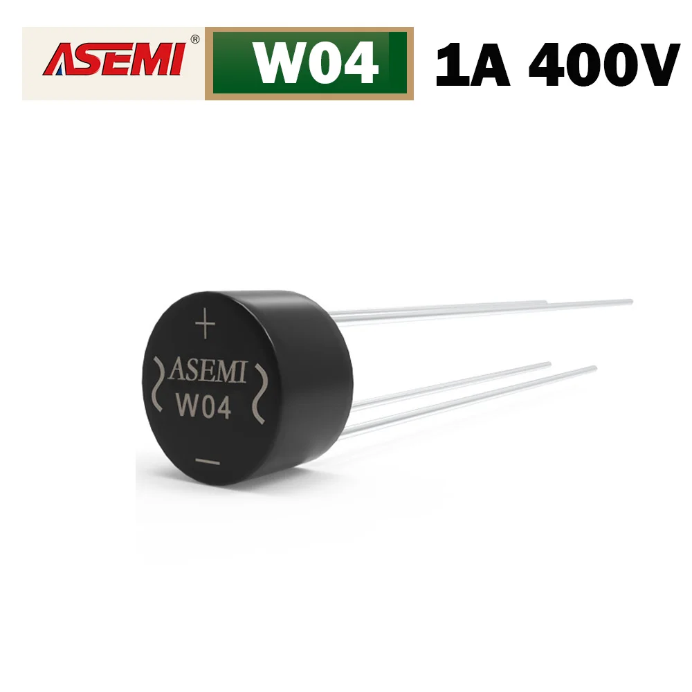 W04 Diode Bridge Rectifier 1A 400V ASEMI