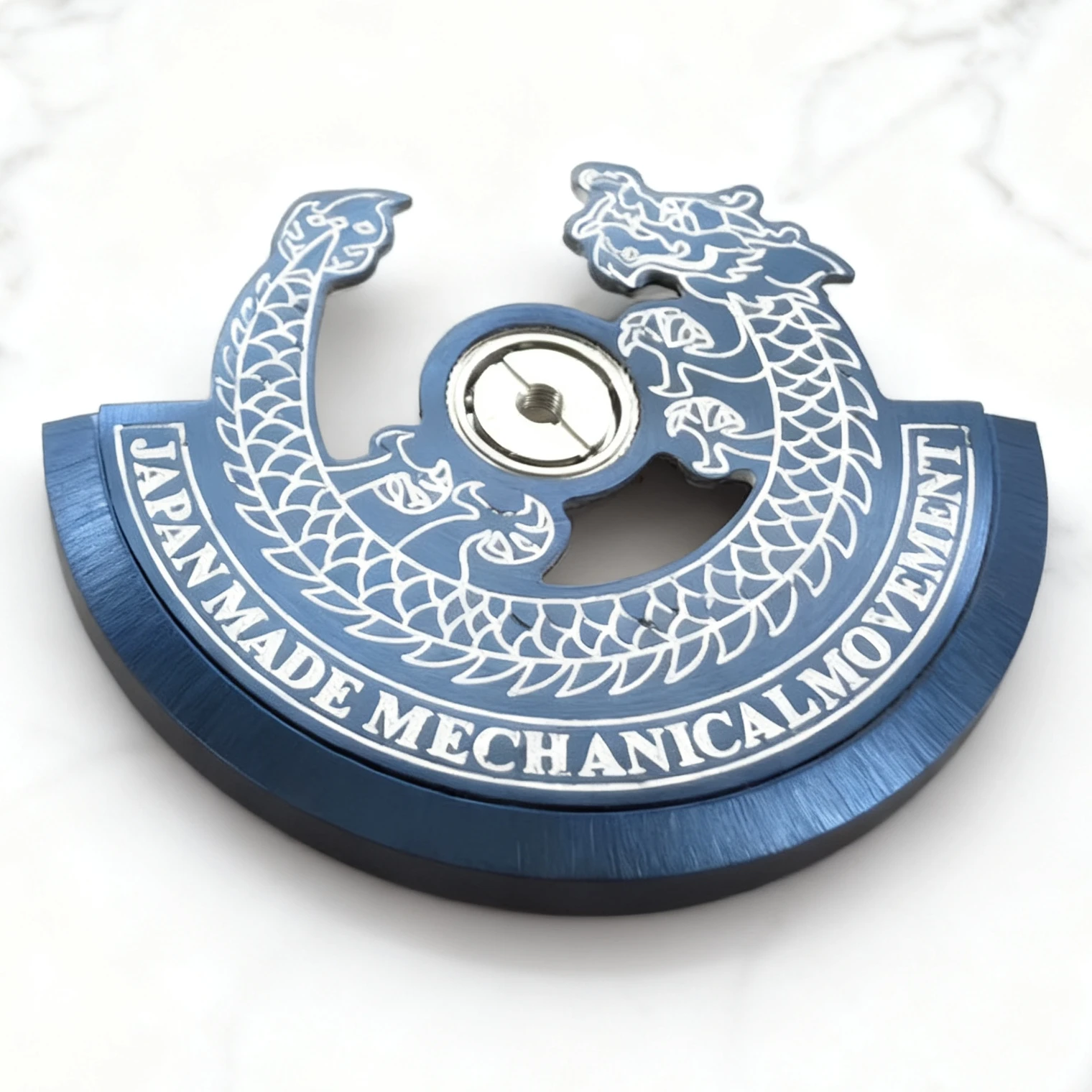 Dragon Design Automatic Rotor for NH35 NH36 Movement Engraved Oscillating Weight Hammer Watch Mod Replacement Part