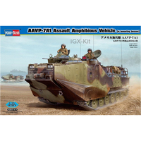 Hobbyboss 82413 1/35 AAVP7A1 AAVP-7A1 Assault Amphibian Vehicle W/ Mounting Bosses Hobby Craft Toy Plastic Model Building Kit