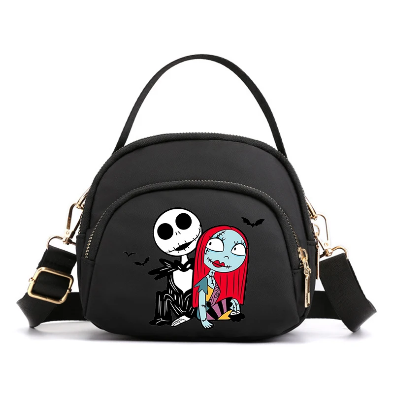 New Disney The Nightmare Before Christmas Crossbody Bags for Women Kawaii Cartoon Printed Bag Y2K Women Handbags Shoulder Bag