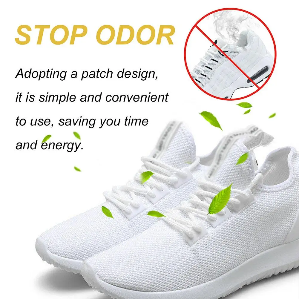 Toppa deodorante per scarpe a lunga durata: assorbitore di odori profumati per scarpe invisibili per un'eliminazione e la freschezza efficace degli odori delle scarpe