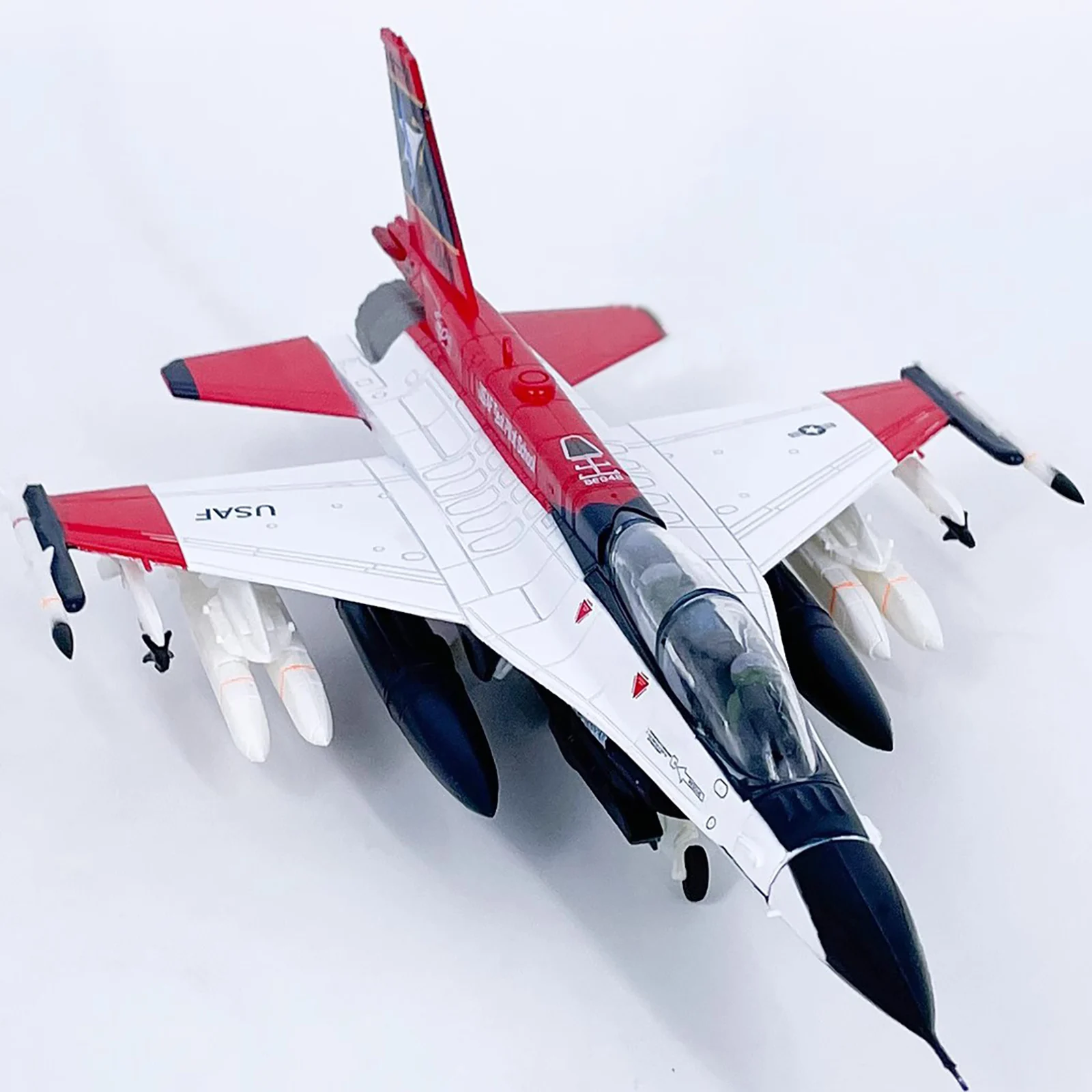 

Масштаб 1/72, литой под давлением сплав, ВВС США F-16D X-62A VISTA, модель боевого самолета Сокол, военная модель самолета, сувенир