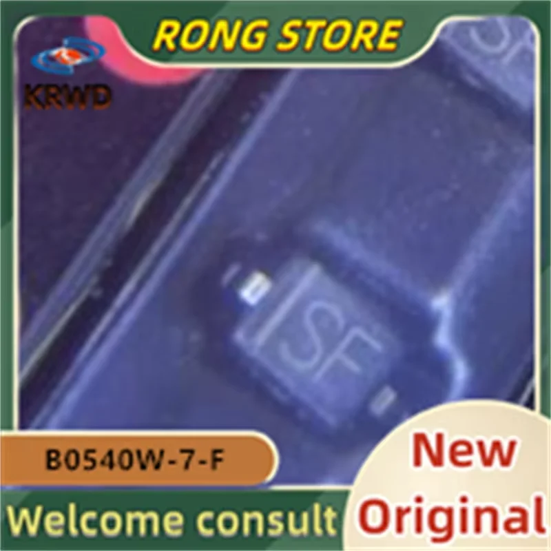 

(100 шт.) SF новый и оригинальный чип IC B0540W-7-F B0540W Шоттки 40 В 500 мА SOD123
