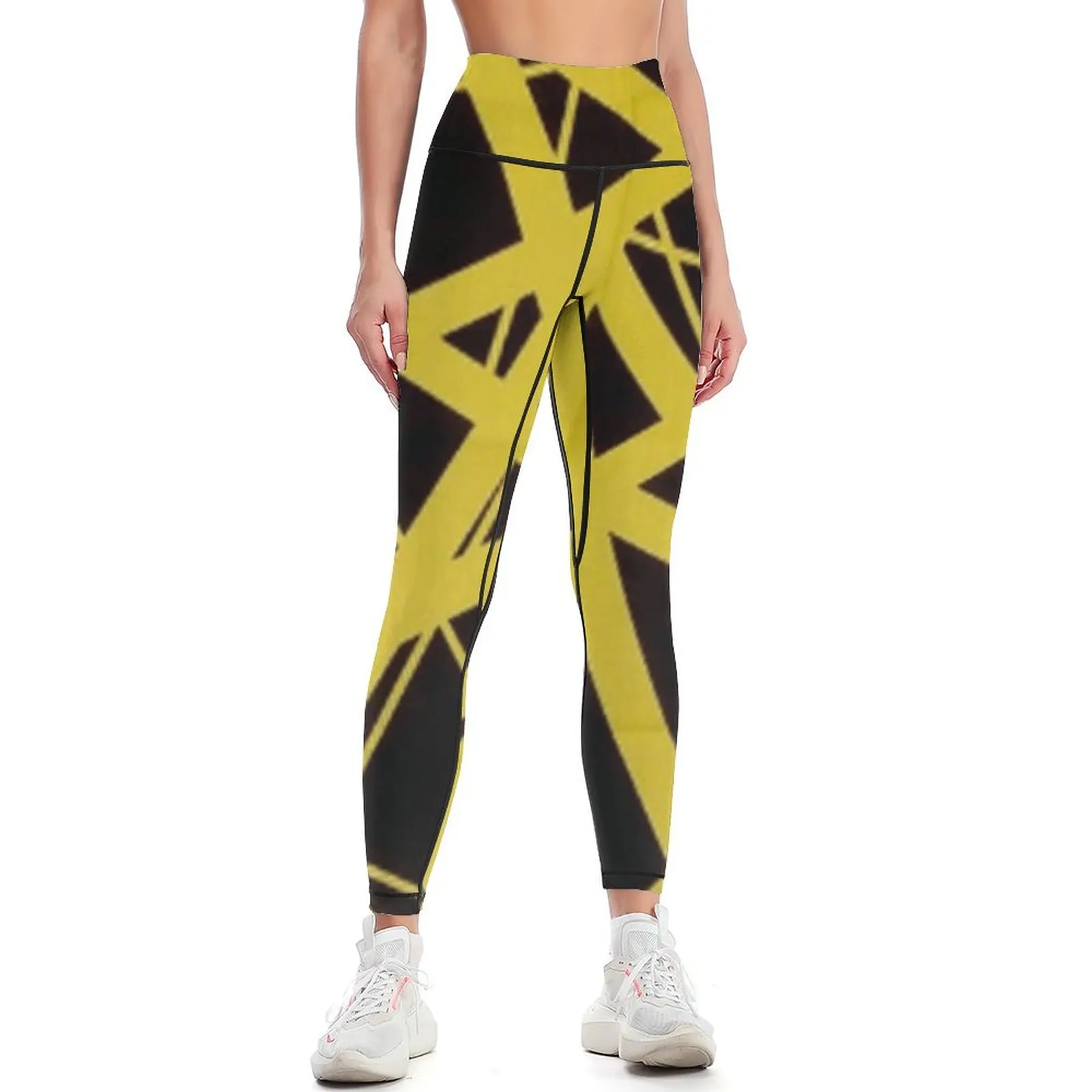 

yellow van blacky Leggings Women's sports high waist Sweatpants Womens Leggings