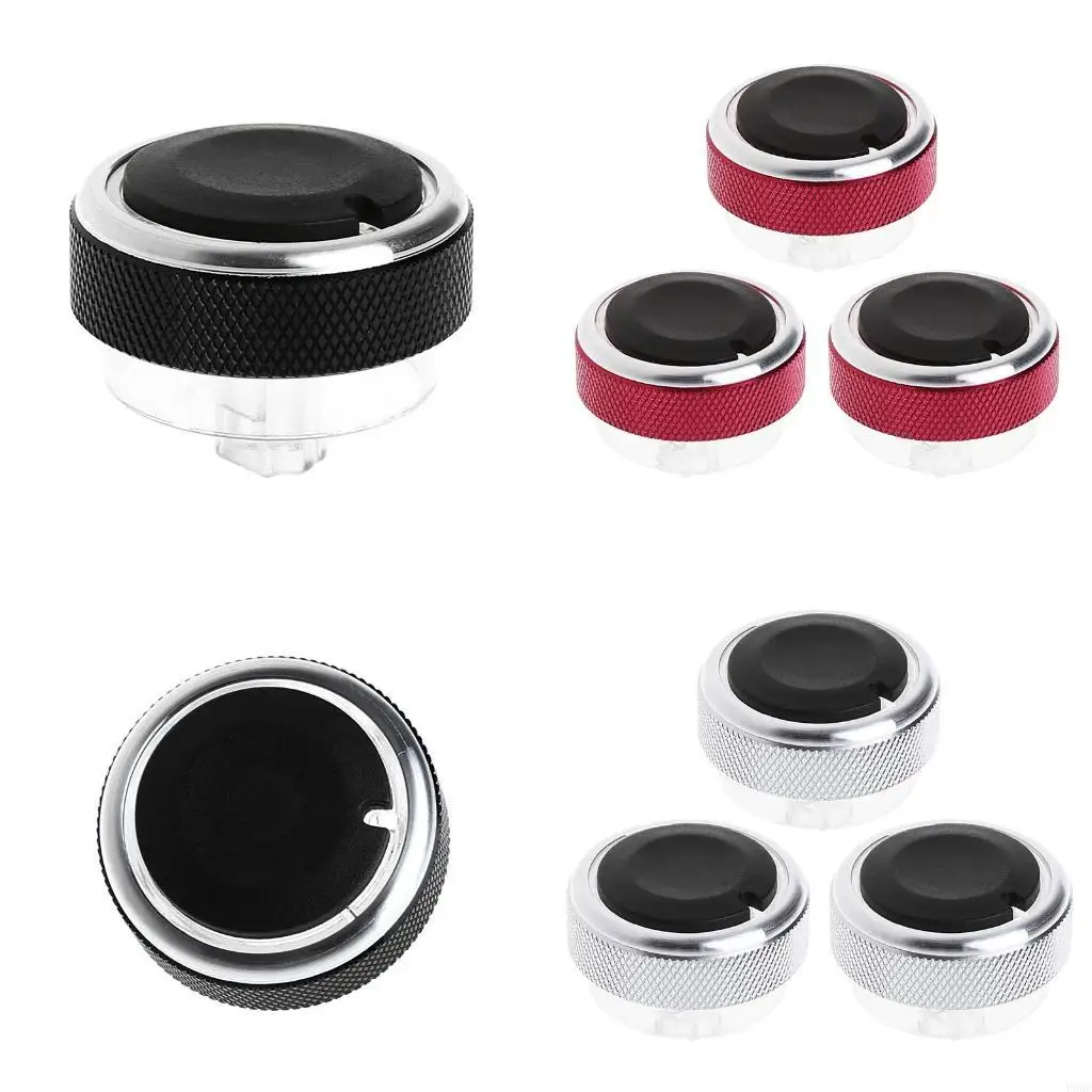 3pcs Auto Air Conditioning Switch Knob Button Aluminum For Focus 2 3 05-14 New