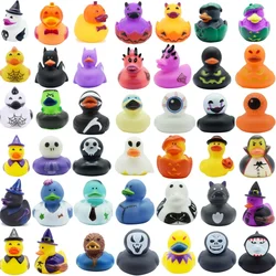 24pcs Halloween Rubber Duck Toys Floatable Durable and Adorable for Kids Perfect for Parties and Gifts