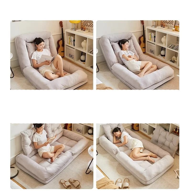 Lazy Human and dog kennel couch single person big room Bedroom Tatami double Internet celebrity balcony folding