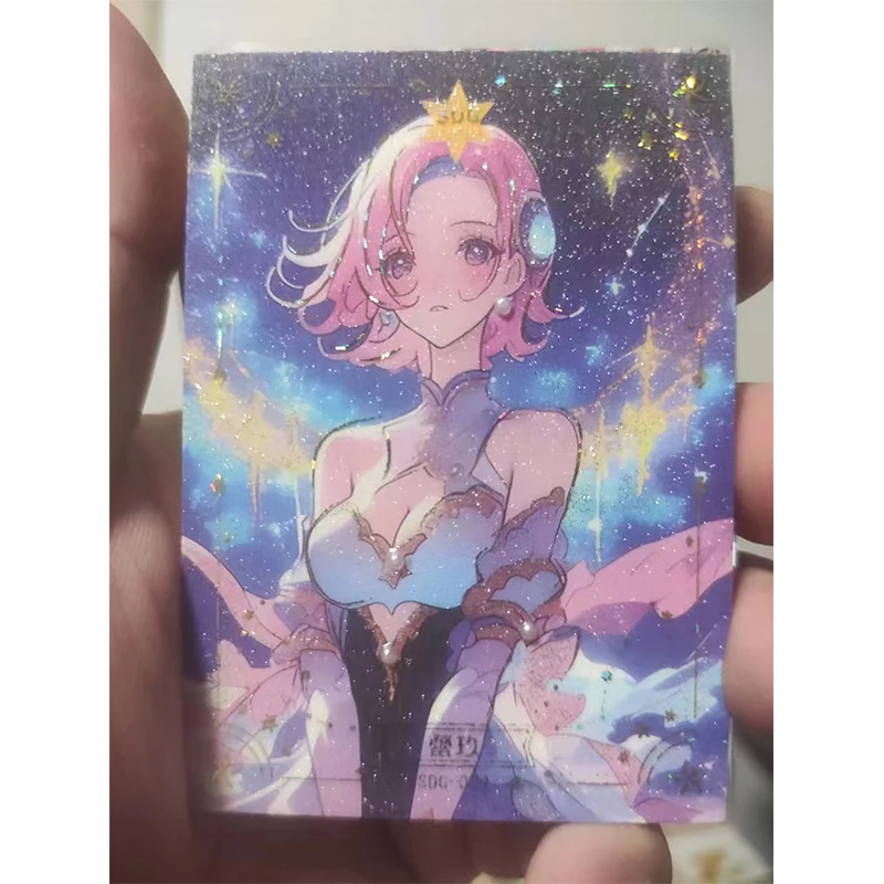 Anime One Piece Reiju Yamato Robin Hancock Uta Nami Perona Shirahoshi Collection Cards Christmas Birthday Gifts Children's Toys