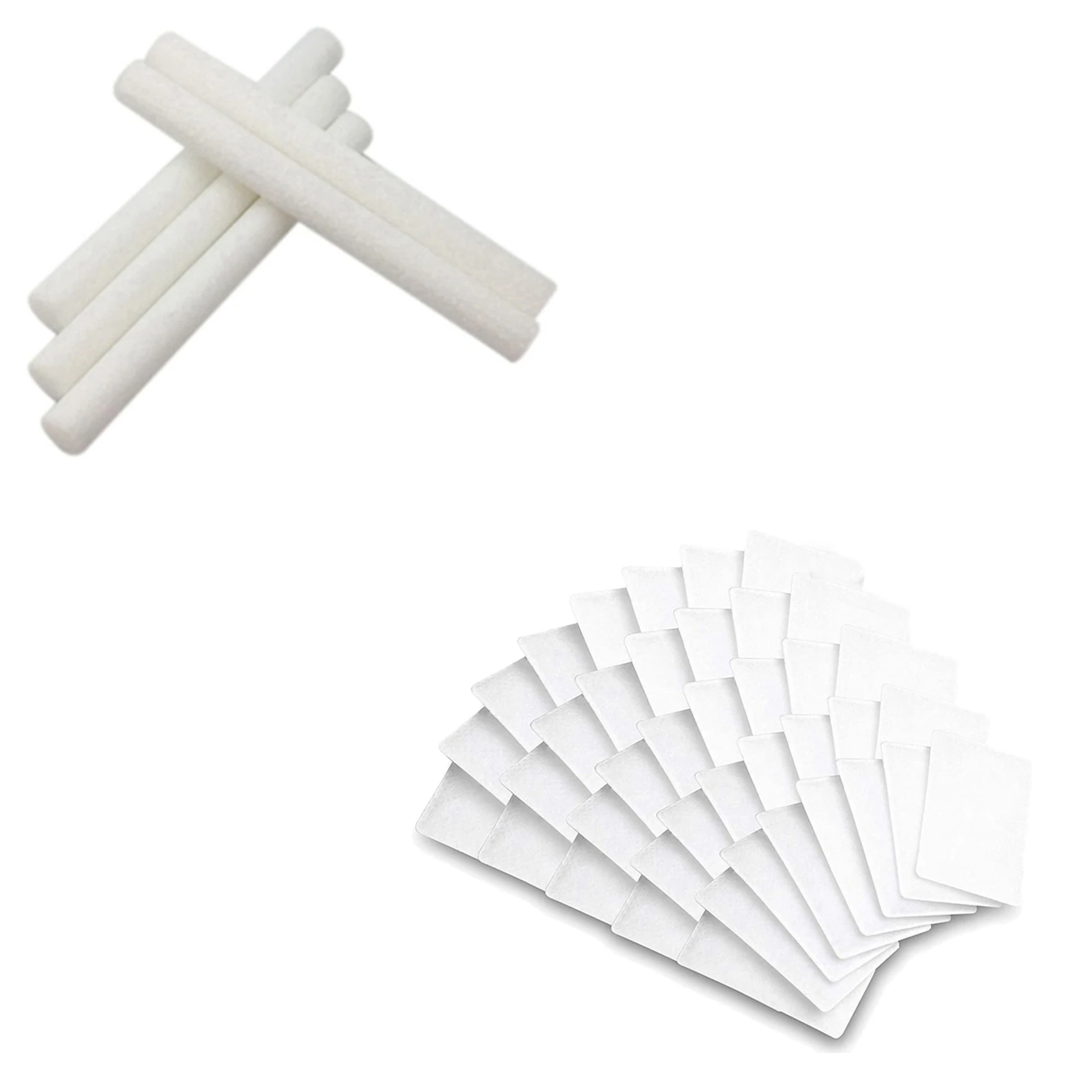 A94E-40PCS CPAP HEPA فلتر الهواء و10 قطع مرطبات مرشحات أعواد قطنية لرائحة مرطب الهواء بالموجات فوق الصوتية USB #1