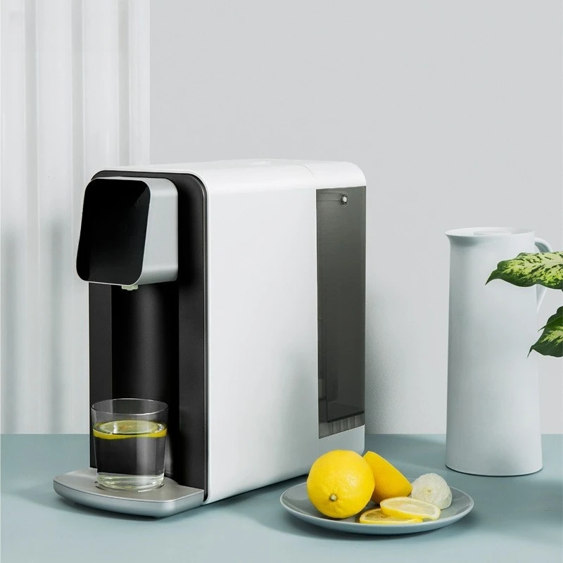 

Desktop instant hot water dispenser, small water purifier heating filter desktop installation-free