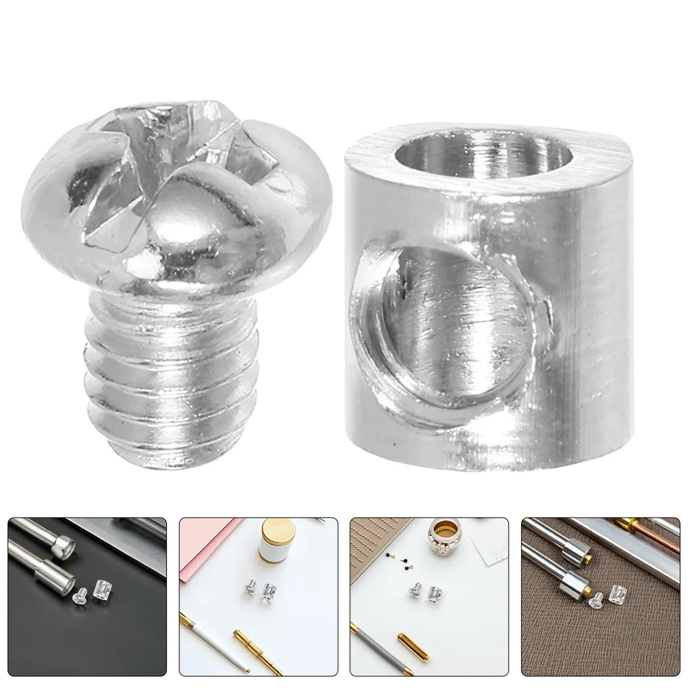 

30Pcs Adjustable Steel Wire Rope Clips Heavy Duty Cord Locks Secure Fixing Cable Clamps for Outdoor Home Wire Rope Locks