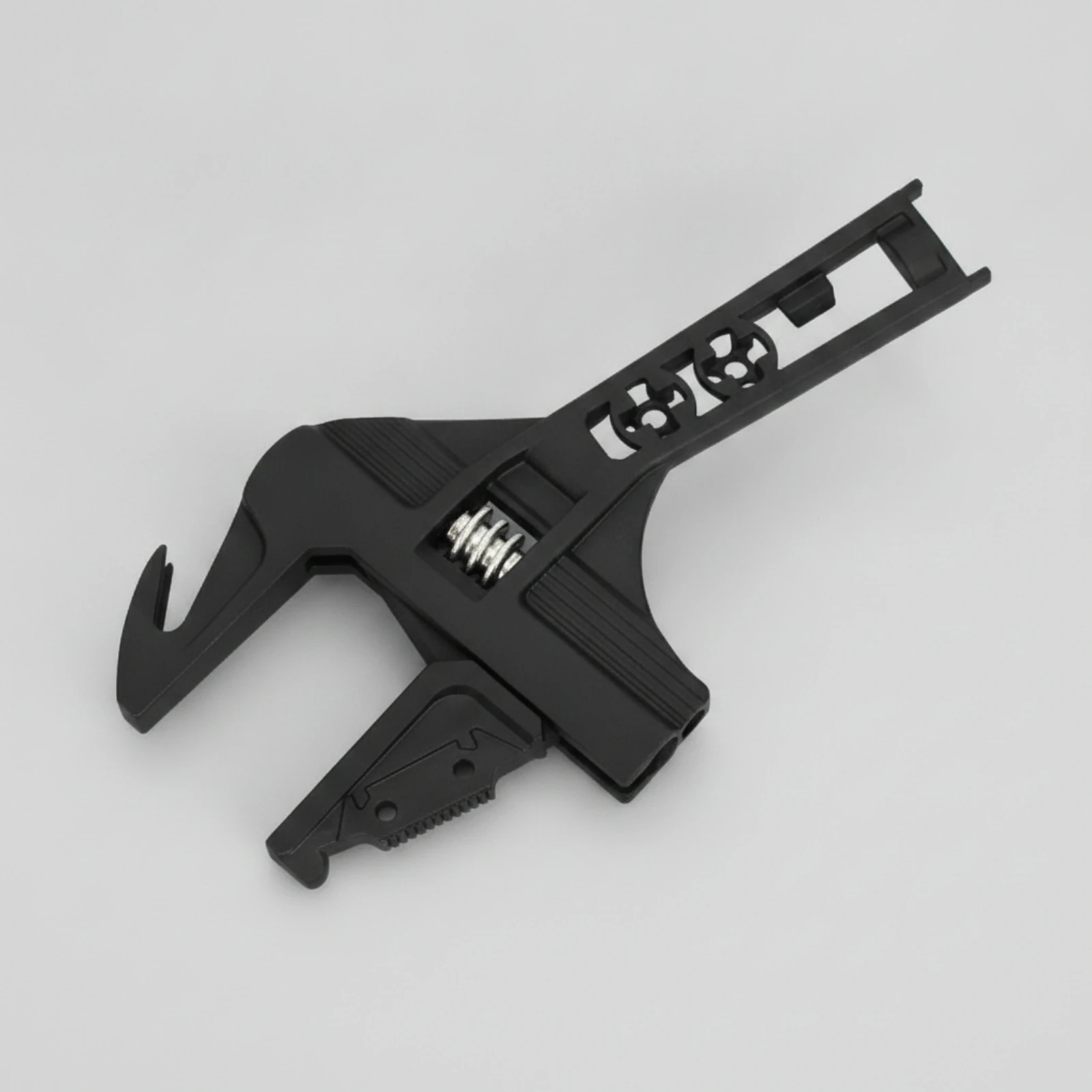 Sanitary Wrench Black Finish Plumbing Wrench Adjustable Spanner Alloy Steel Tool Textured Grip for Plumbers, Bathroom Repair view 5