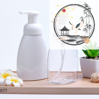 300ml Plastic Bottle Foam Pump Bottle Cleaning Bottle Hand Sanitizer Shampoo Dispenser Soap Liquid Bottle