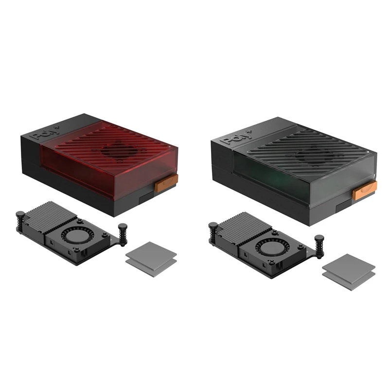 

Practical-For Raspberry Pi 5 Case with Active Cooler Enhanced Protection Durable Design Easy Assembly Perfect Fit