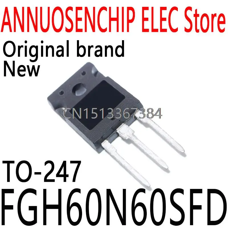 10PCS  New and Original FGH60N60UFD FGH60N60 TO-247 60A 600V FGH60N60SFD 