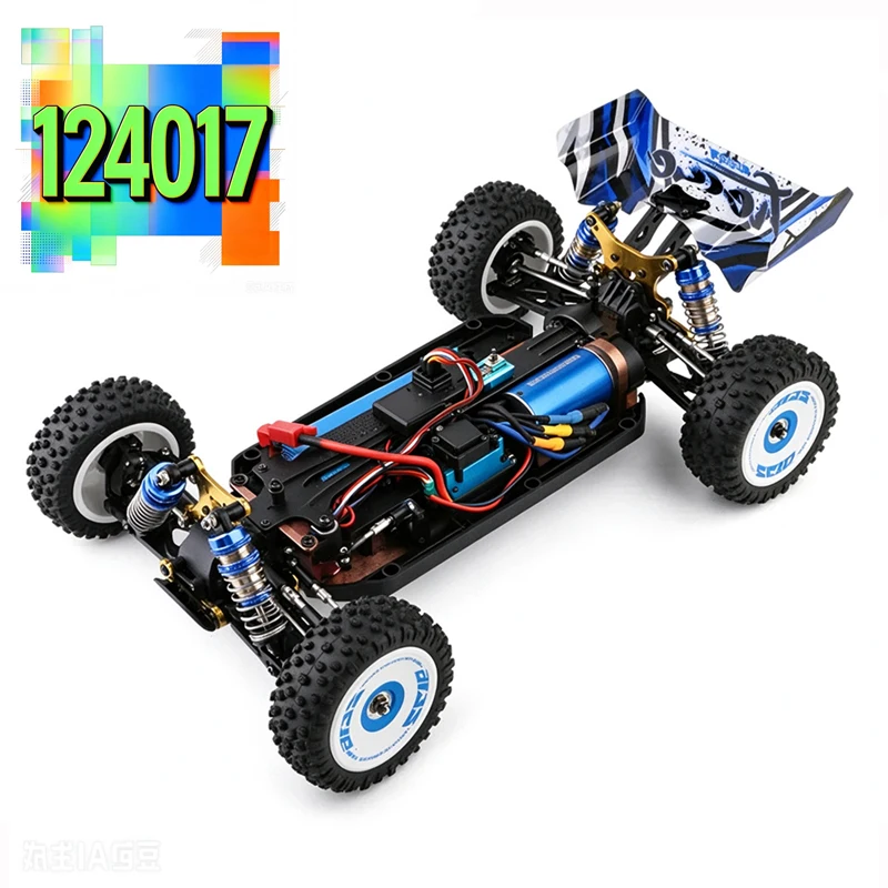 WLtoys 124017 144010 75KM/H Rc Car Off Road Competition High Speed 75KM/H Remote Brushless 4WD Monster Truck Toys for Boys Gift