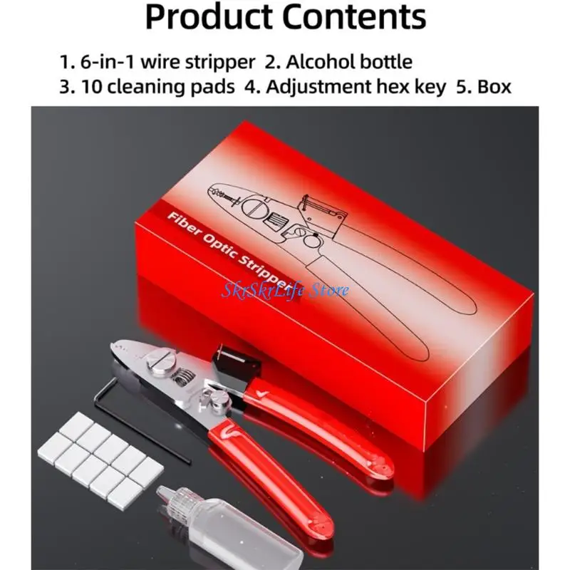 

E65E Industrial Fiber Opt Stripper Cutter For Networking And Telecom Applications