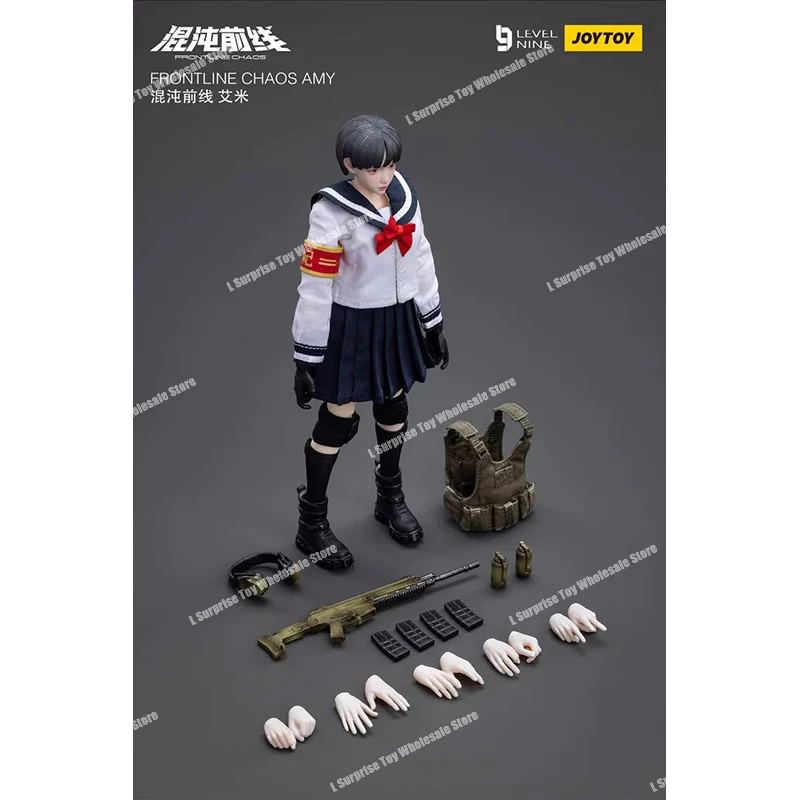 In Stock Joy Toy JT5604 Level 9 Level Nine Frontline Chaos Amy Anime Action Figure Model Garage Kit Custom Toys Gifts