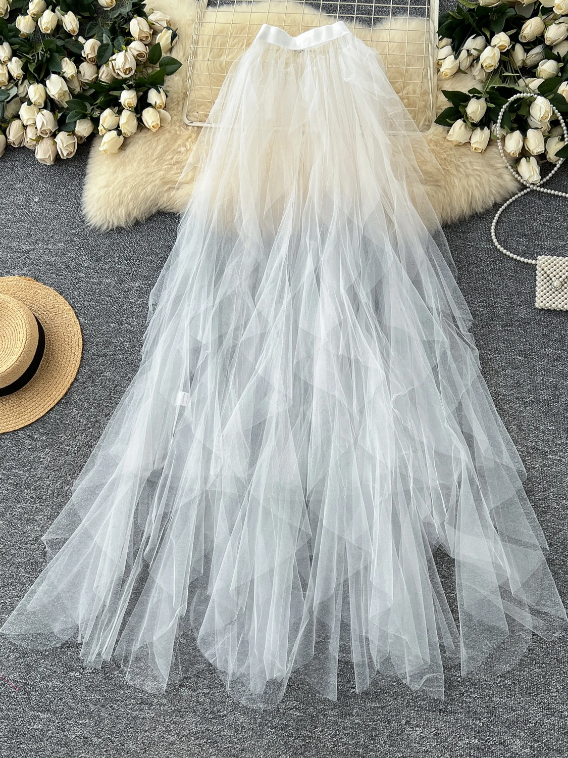 

Sweet And Gentle Sle f Skirt with Lace Design High Waist A-Line Silhouette for Women Ci Commute Suitable Summer 2025