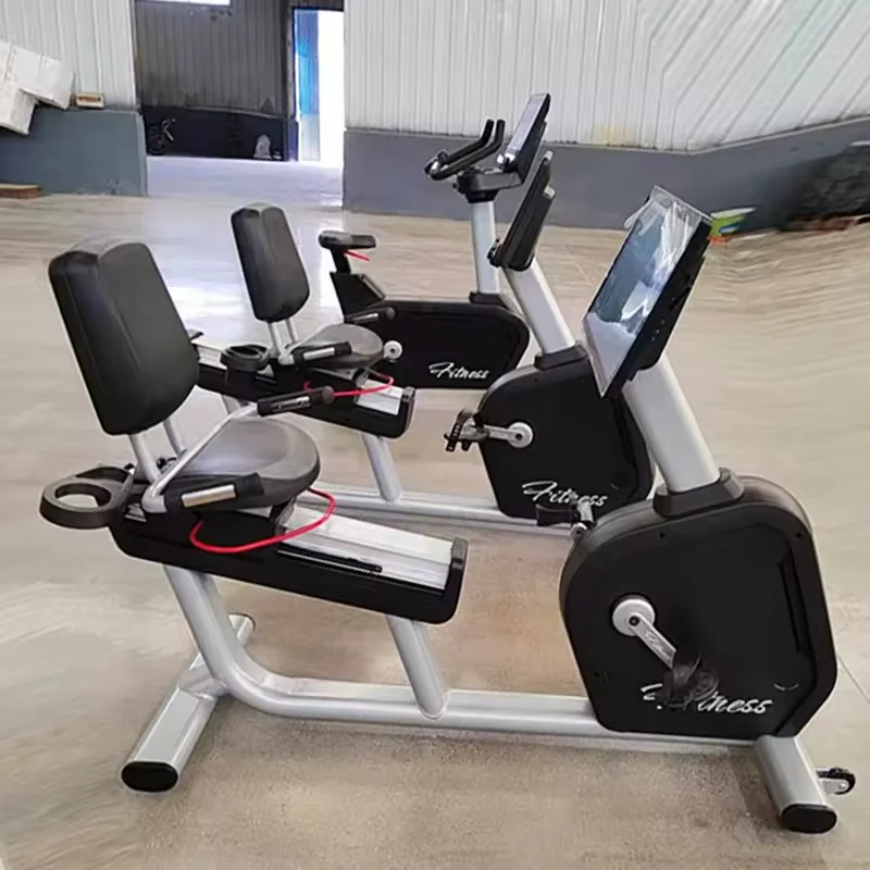 YG-RB03 YG Fitness Custom Logo Color Cardio Muscle Training Indoor Gym Club Equipment Recumbent Bike with LCD 21.5 IN display