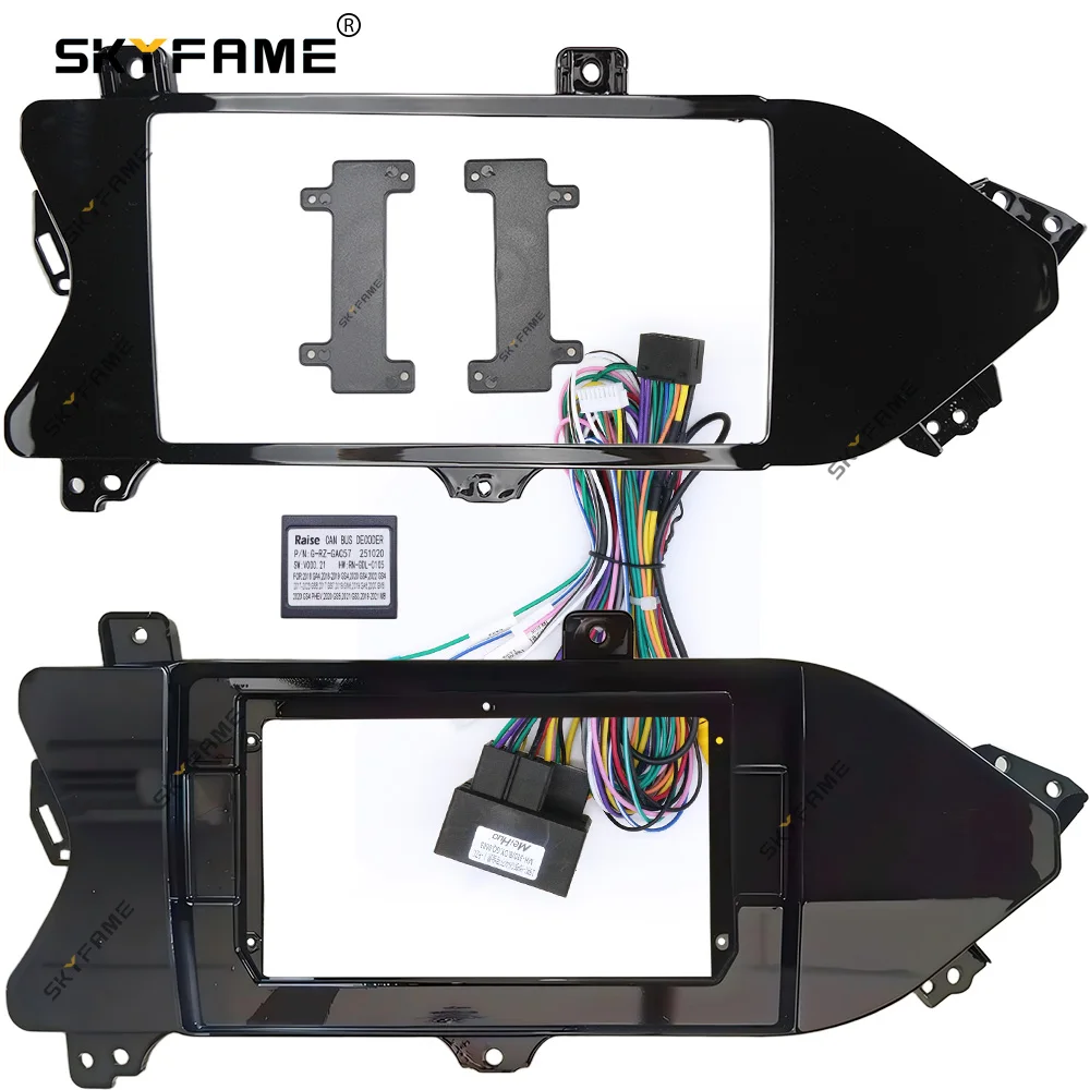 SKYFAME Car Frame Fascia Adapter Canbus Box Decoder Android Radio Dash Fitting Panel Kit For GAC Trumpchi GS4