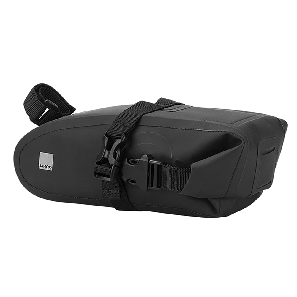 MTB Road Bike Saddle Bag Waterproof Bicycle Storage Bag Reflective Cycling Rear Seat Post Bag Large Capacity Tail Rear Bag