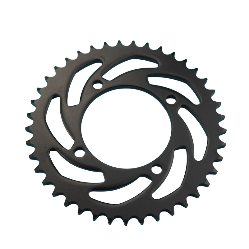 420 32/37/41T Teeth 76mm Motorcycle Chain Sprockets Rear Back Sprocket Cog For 110cc 125cc 140cc Dirt Pit Bike Go-kart Buggy
