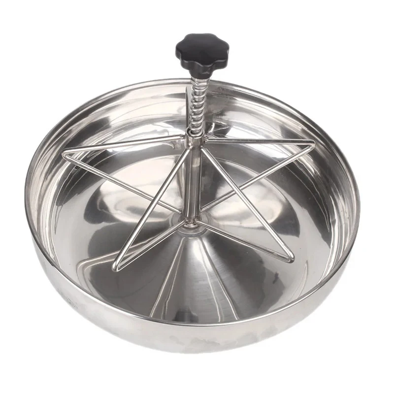 

Hanging Type Stainless Steel Pig Creep Feeder Durable Round Nursery Piglet Hog Hay Feeding Through For Farrowing Crate
