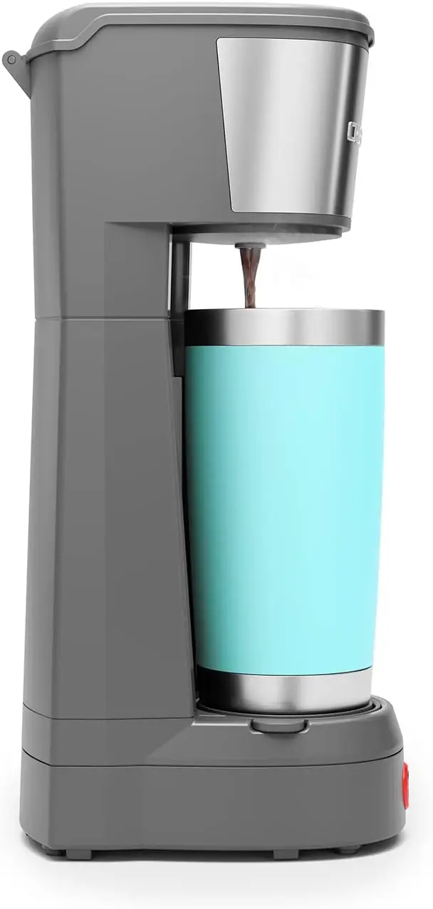 InstaCoffee Max، أسهل طريقة لتخمير القهوة ذات الخدمة الواحدة، استخدم القهوة الطازجة والنكهة أو أكواب K مع محول