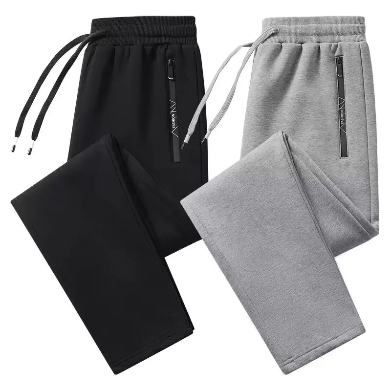 Loose Women's Sports Pants Casual Trousers High Waist Straight Leg Long Pants plus Size Drawstring Autumn Winter New Arrival