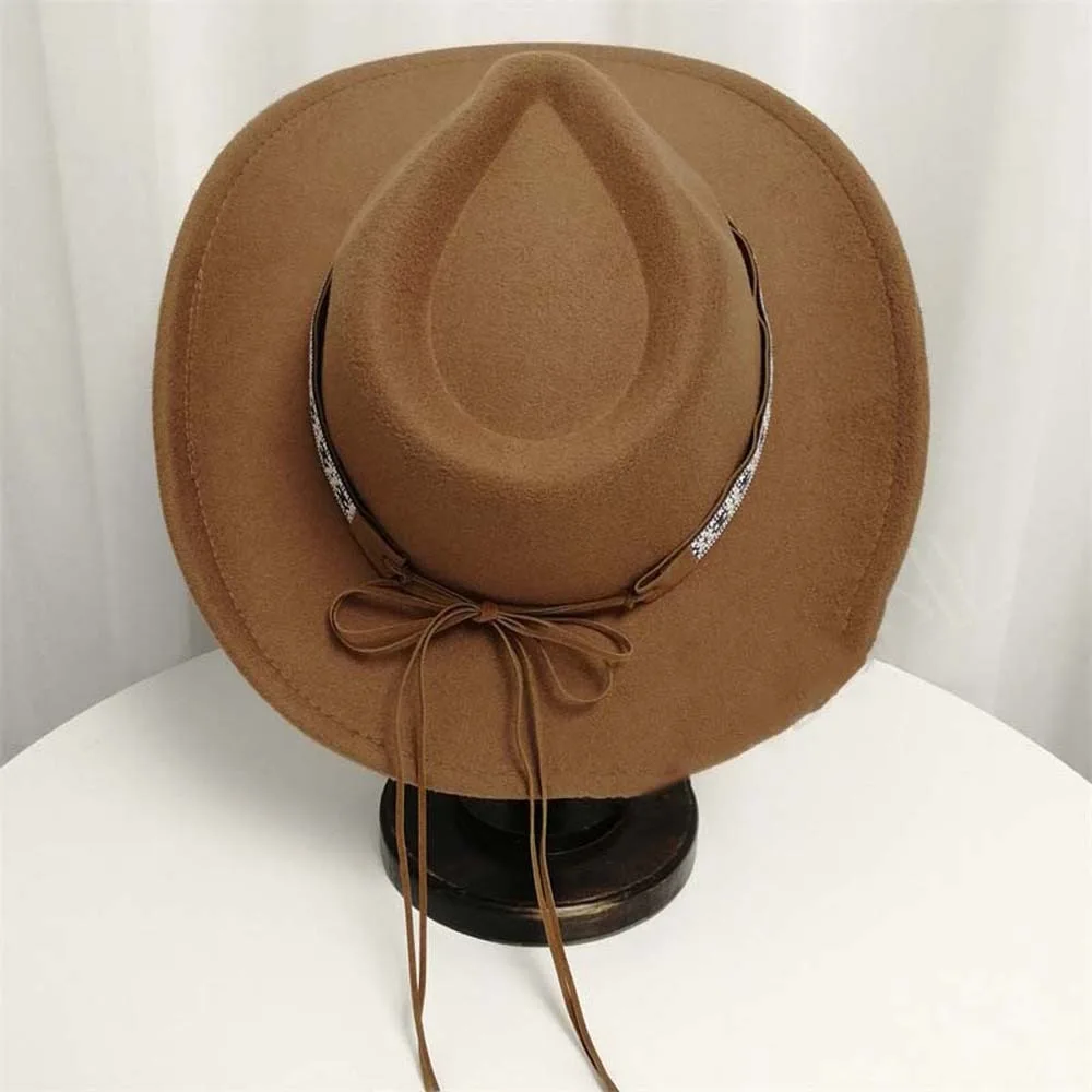 قبعة صياد السمك واسعة حافة قبعة رعاة البقر الغربية القطن الصوفية رعاة البقر قناع قبعة تنفس خفيفة الوزن قبعة التبت الراعي