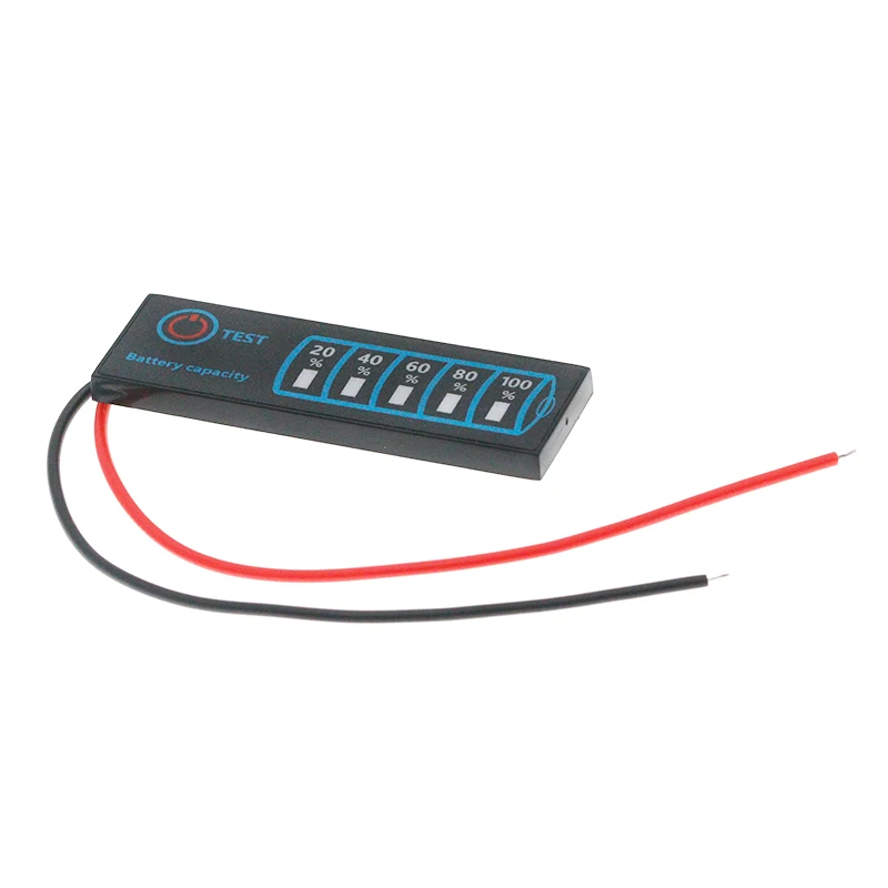 Battery Level Indicator 3-Series Ternary Lithium Battery Lithium Iron Phosphate Lead-Acid Battery Capacity Display Tester Meter