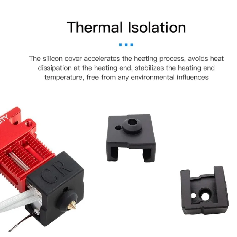 Creality Ender 3 V2 Neo Silicone Sock,3D Printer Hotend Heater Block Cover Silicone Cover for Ender3 Max Neo/CR-6 SE 3D printer
