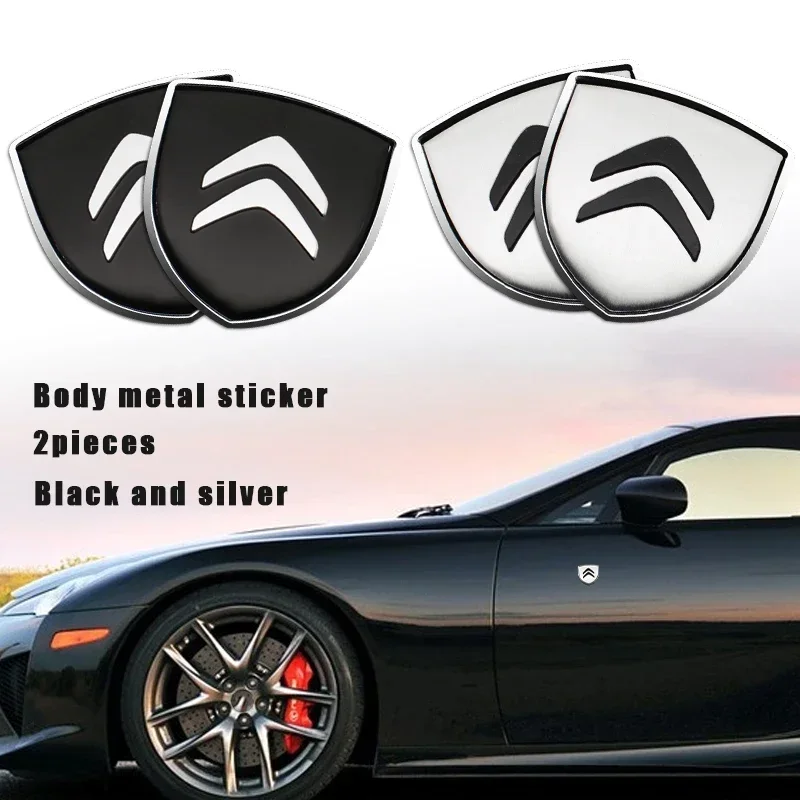 

3D Metal Car Styling Emblem Body Trunk Sticker Decoration Decals For Citroen C4 C1 C3 C5 C4L C6 VTS C-ELYSEE Picasso Cactus Saxo