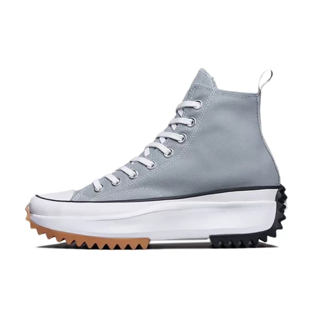Converse Run Star Hike High-Top Canvas Sneakers–Off-White,Simple Comfort Fit,Durable Construction&Breathable Unisex 172490C