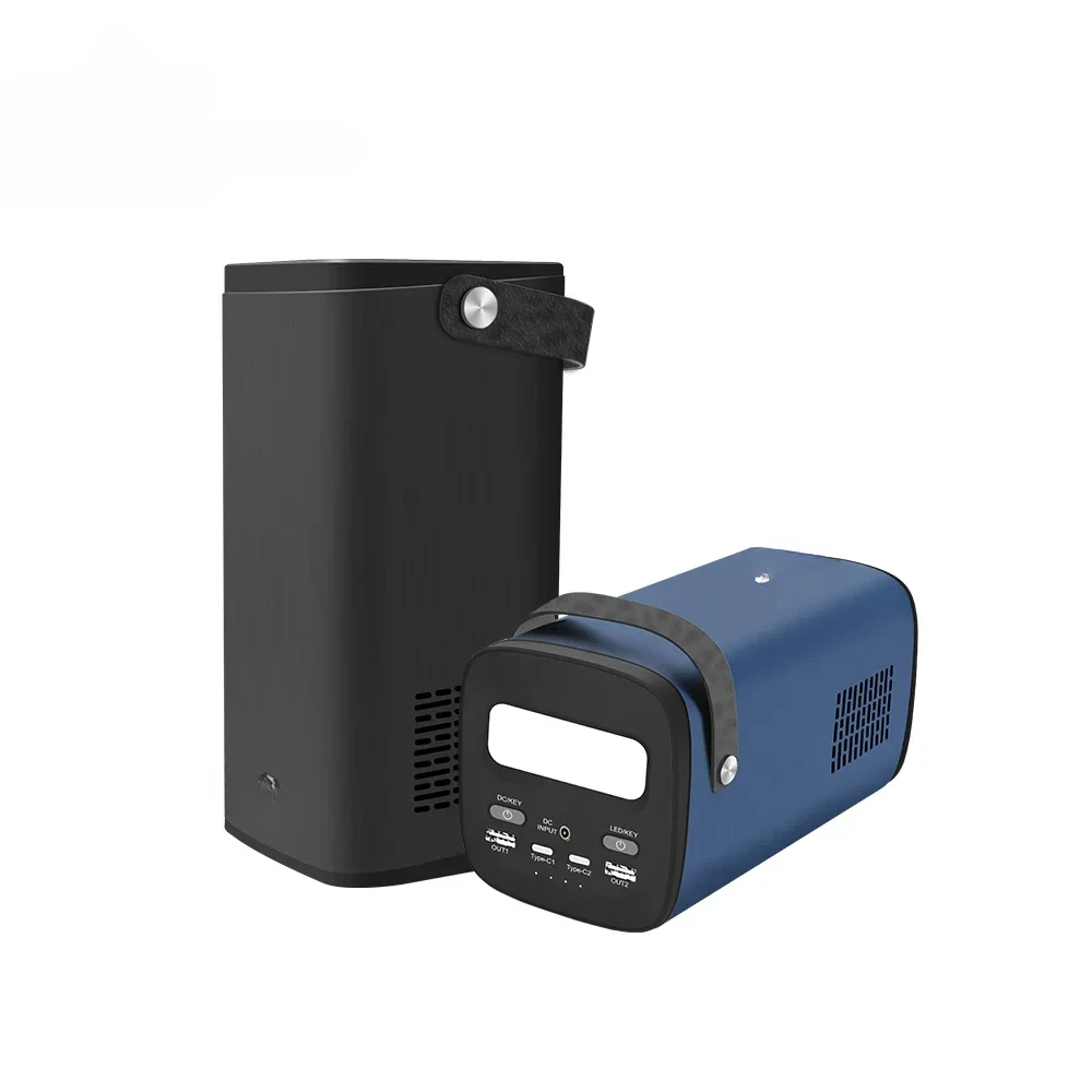 Solar Generator 200W Portable Battery Power Station Outdoor RV Camping Backup Power Bank Charger Phone Mini Power Station Supply