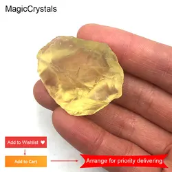MagicCrystals 1 adet Sitrin Doğal Taş Ham Kristaller ve Taşlar Şifa Kaya Mineraller Kristal Ev Dekorasyonu Odası Dekor Hediye