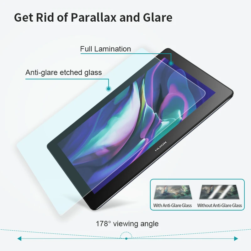 New KAMVAS Pro 16 Plus 4K UHD 145% SRGB 21.5 Inches Interactive Digital Pen Lcd Graphic Drawing Tablet Monitor