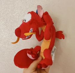 Disney Store JAPAN 2020 Mulan Mushu Dragon Doll Shoulder Magnetic Pal Plush Toy