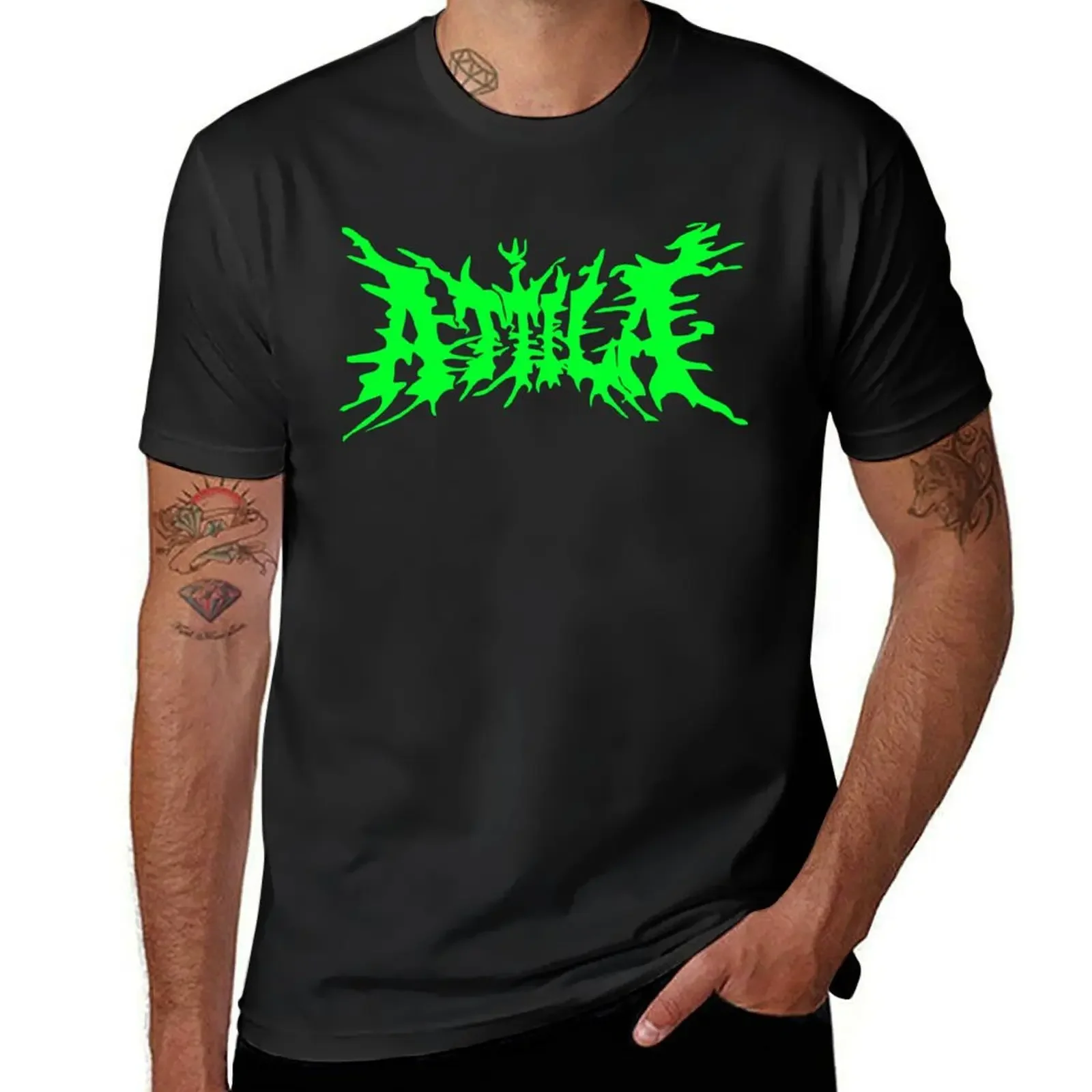 Attila Classic T-Shirt shirts graphic tee blacks plain man t shirt clothing for men