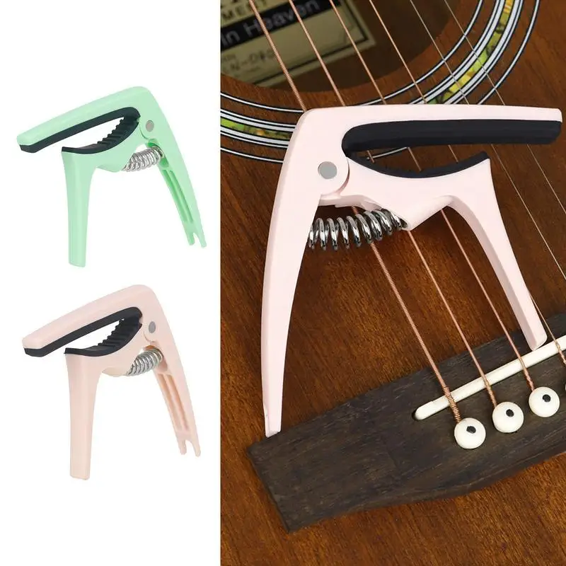 Capo für Akustik gitarre 6-saitige tragbare Gitarren klemme Akustik gitarre Capo Gitarren clip Compact Capo für Gitarre Akustik gitarre