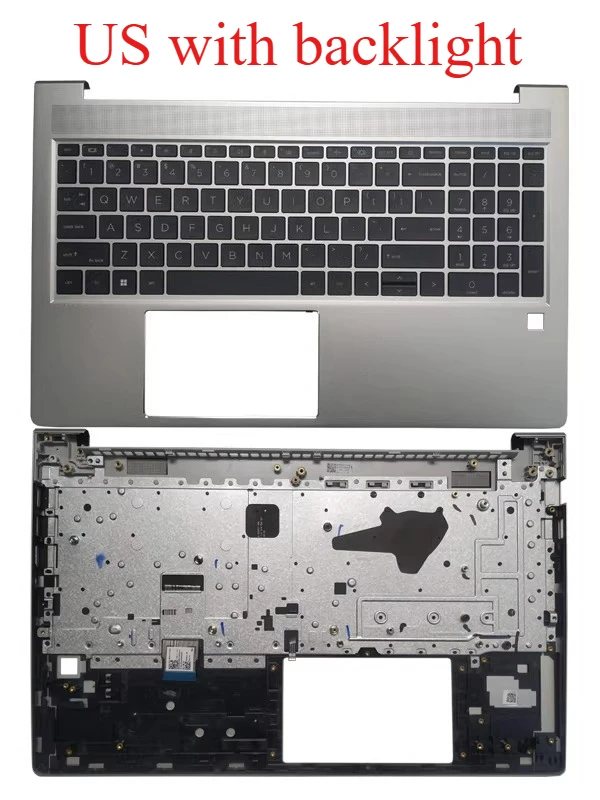 For Probook 450 G9 455 G9 With Backlit Keyboard Palmrest Upper Cover Computer Replacement Part Accessories N01933/N01934-001